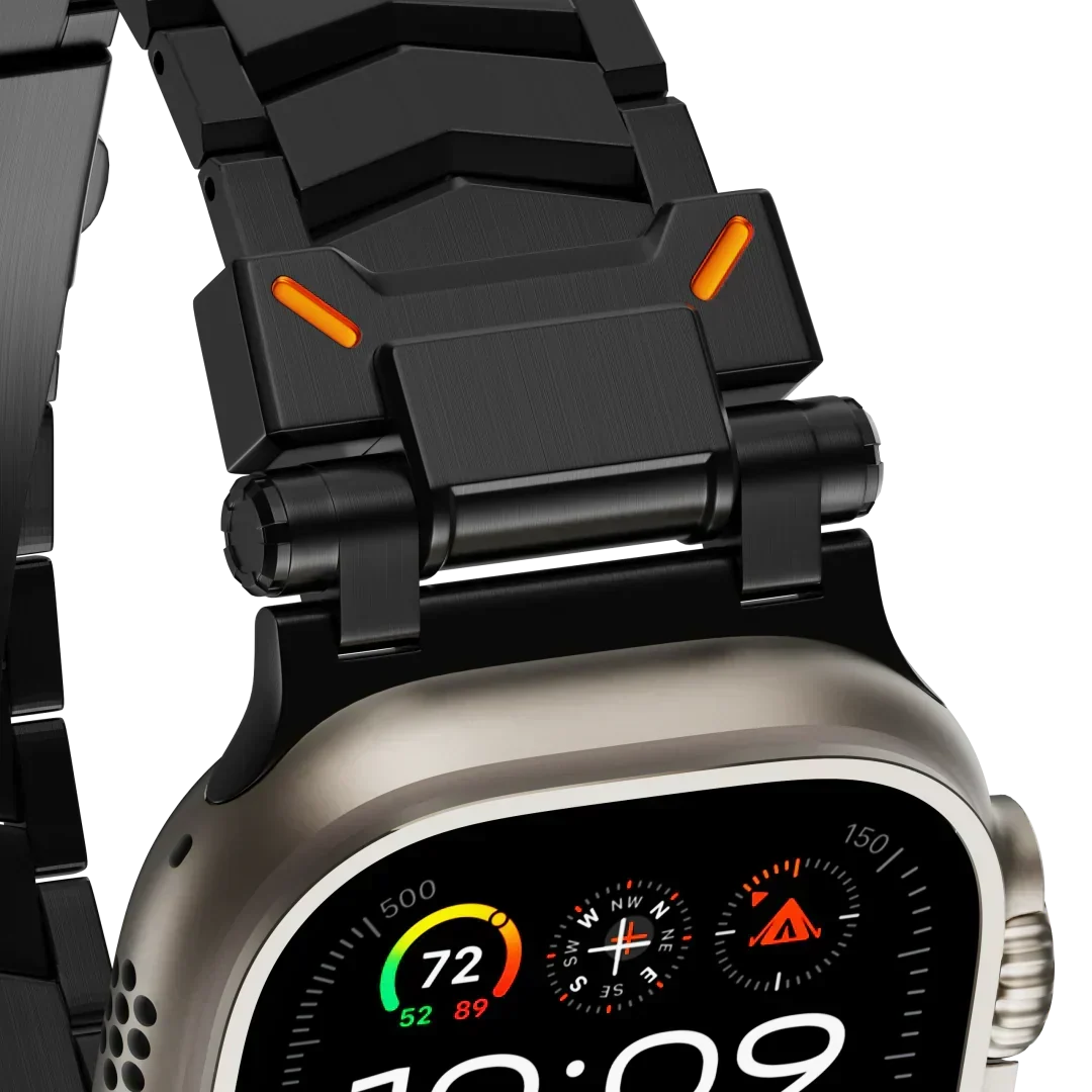 Correa de reloj de titanio unisex, ligera, cómoda y elegante, ideal para diversos estilos.