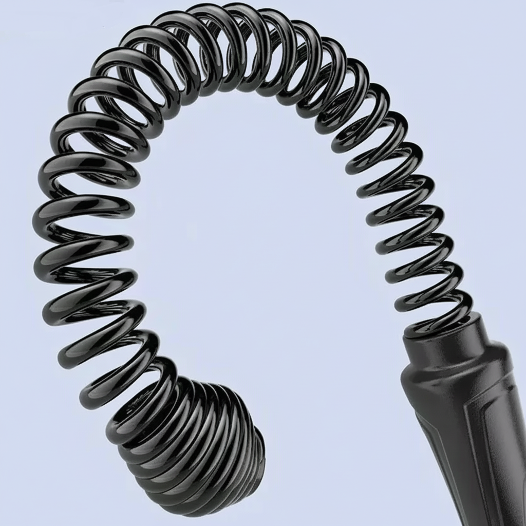 Cuerda de batalla inalámbrica compacta para ejercicio portátil. Entrenamiento de fuerza y resistencia, ideal para fitness en casa.