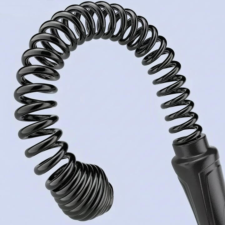Cuerda de batalla inalámbrica compacta para ejercicio portátil. Entrenamiento de fuerza y resistencia, ideal para fitness en casa.