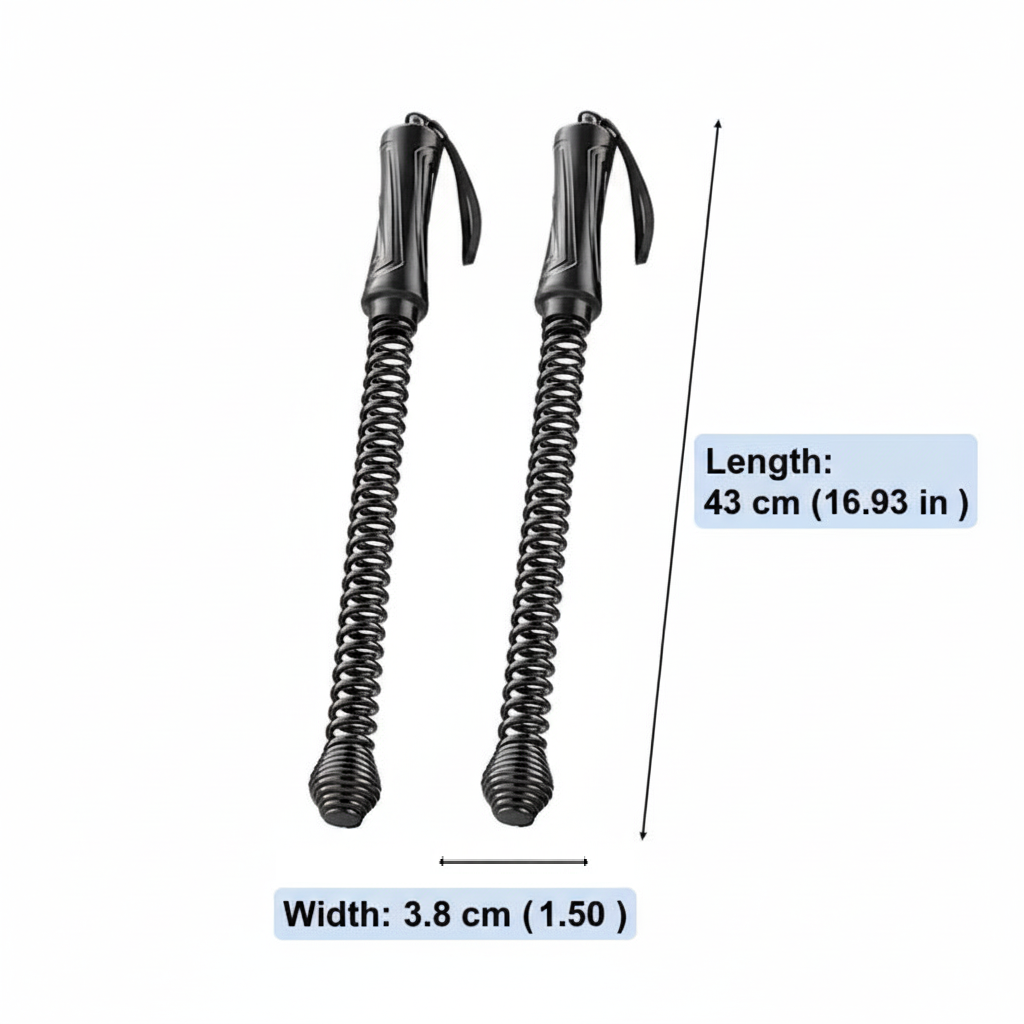 Persona haciendo ejercicio con cuerda de batalla inalámbrica, mejorando fuerza y resistencia. Ideal para entrenamiento fitness.