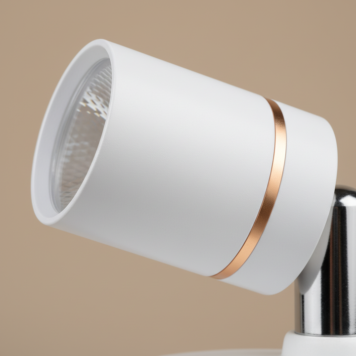 Foco decorativo inalámbrico, iluminación de acento LED para realzar la estética del hogar.