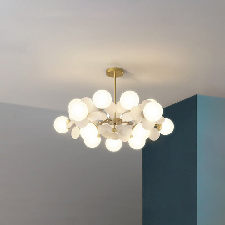 Luminaria LED acrílica minimalista, ideal para una decoración de hogar contemporánea.