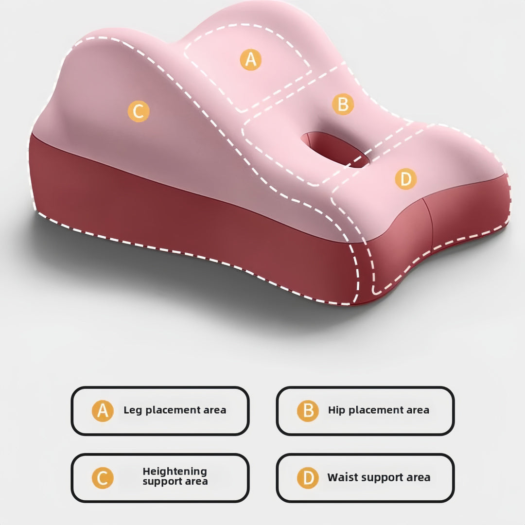 Almohada para parejas: bienestar, relajación y placer íntimo. Diseño ergonómico.