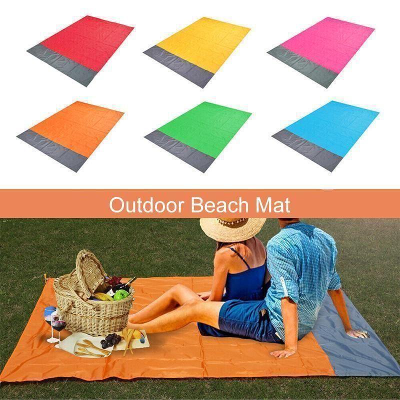 Manta anti-arena de playa, perfecta para mantener la arena fuera en tus días de sol y relax.