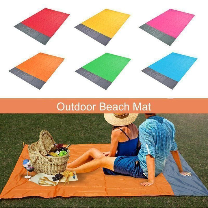 Manta anti-arena de playa, perfecta para mantener la arena fuera en tus días de sol y relax.