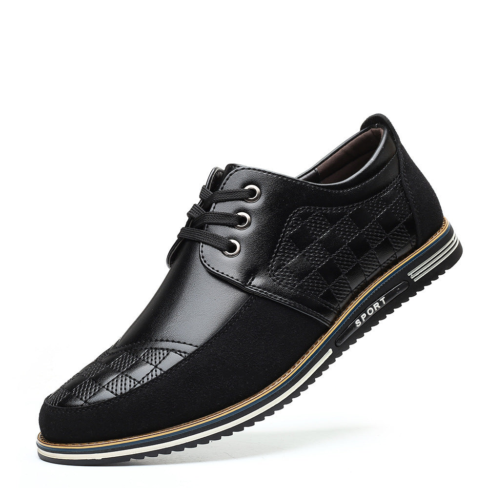 Par de zapatillas hombre en tallas grandes, diseño ergonómico para pies anchos. Máximo confort.