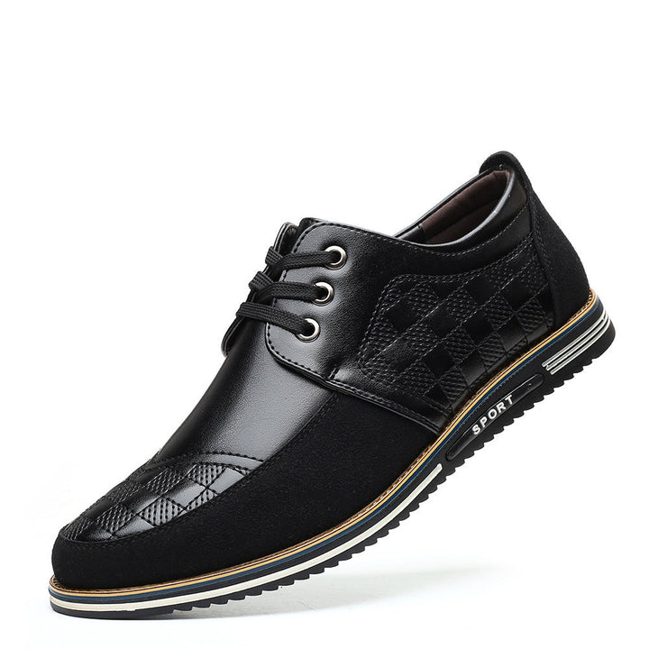 Par de zapatillas hombre en tallas grandes, diseño ergonómico para pies anchos. Máximo confort.