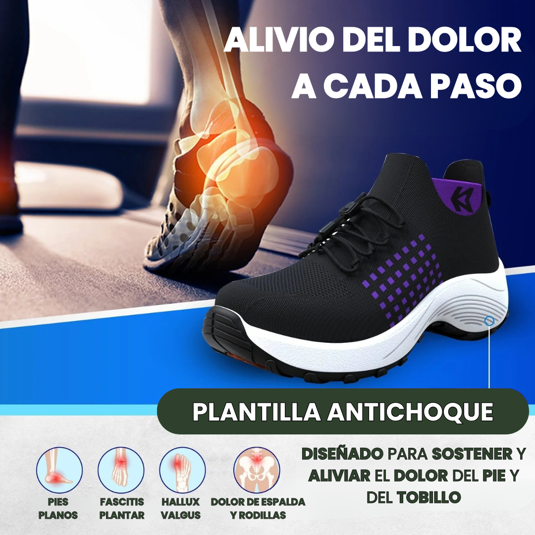 Calzado ortopédico Orthofit unisex para fascitis plantar, juanetes y espolón. Confort total.