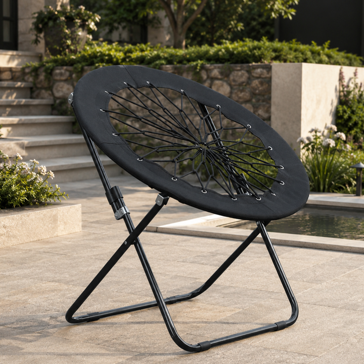 Silla de camping minimalista, ligera y plegable, perfecta para cualquier exterior.