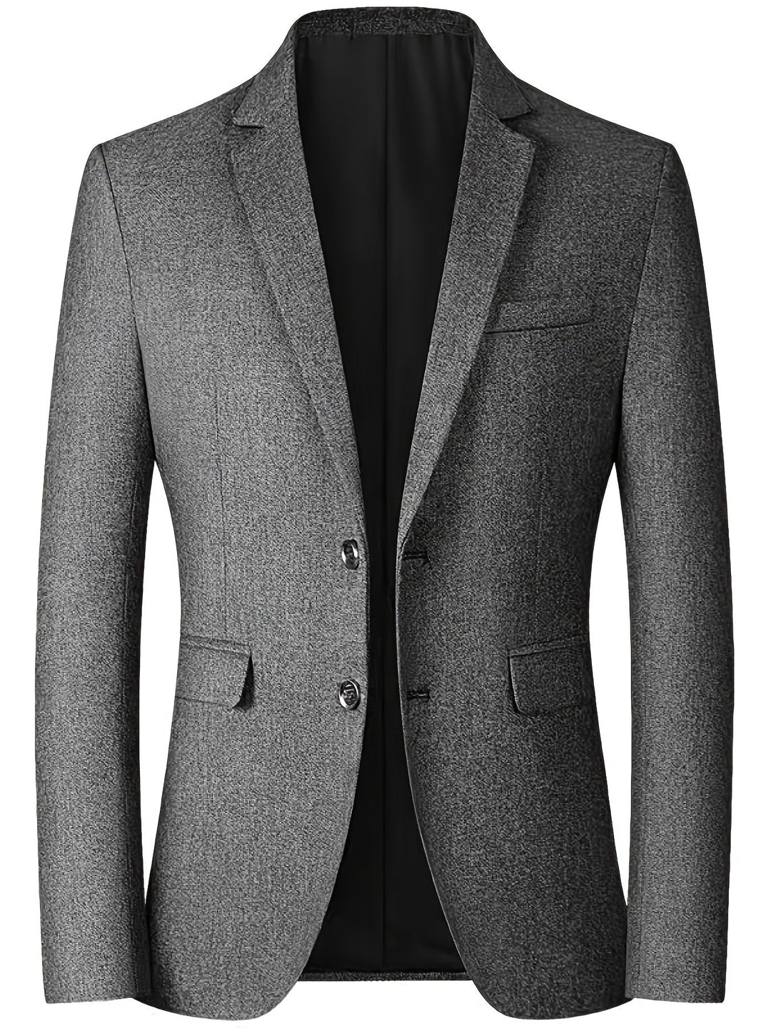 Moda masculina: Blazer rojo entallado para hombre, dos botones. Chaqueta elegante para un estilo formal o smart.
