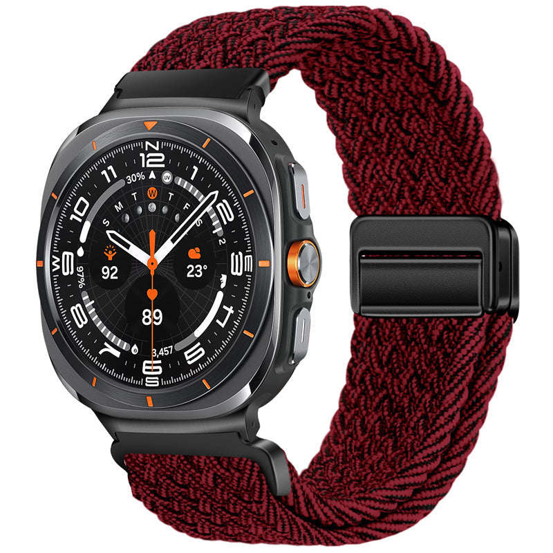 Múltiples colores de correa magnética de nailon 47mm. Accesorios de reloj unisex deportivos.