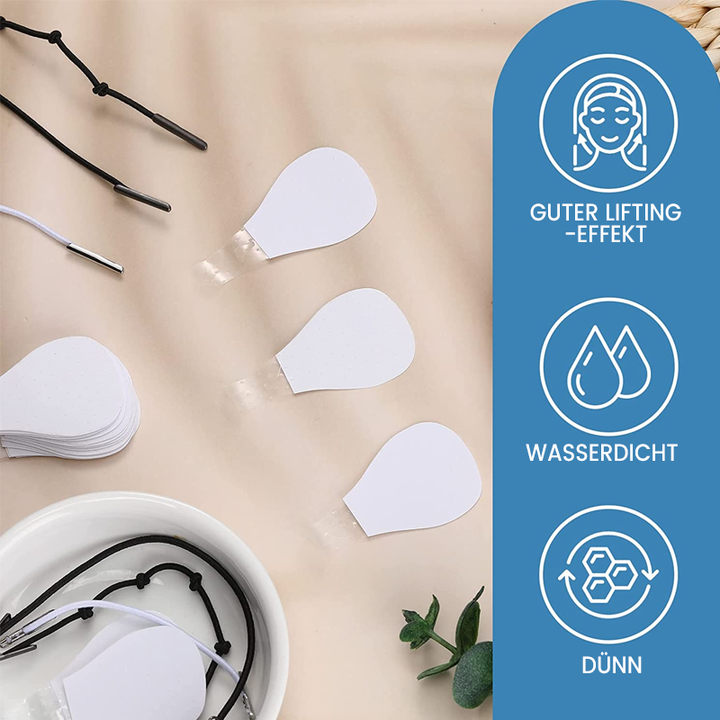 Transforma tu rostro con parches de lifting facial invisibles para una piel instantáneamente más joven.