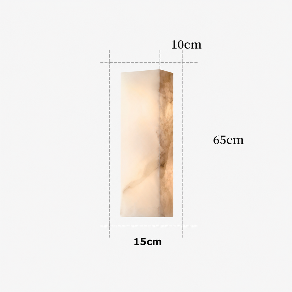 Lámpara de pared LED exterior elegante. Diseño moderno, resistente al agua para una luz de patio ideal.