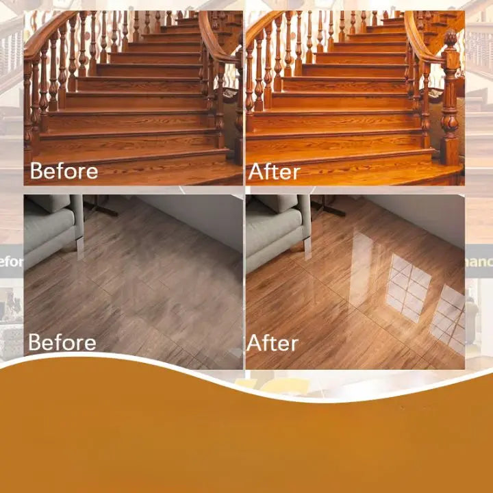 Spray de cera de abeja natural para limpieza y cuidado de madera, protege y da brillo a tus muebles.