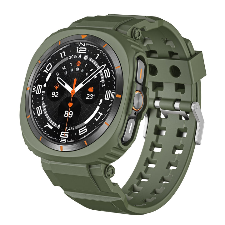 Combinación de correa y funda de TPU para reloj inteligente Ultra 47mm. Máxima protección y durabilidad.