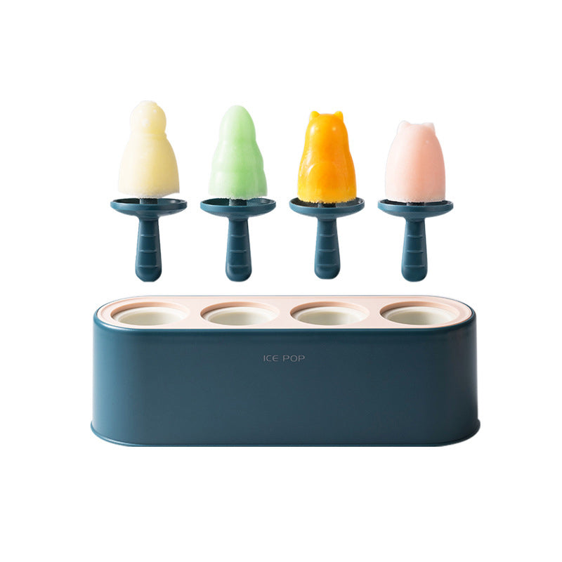 Prepara paletas y helados caseros saludables con este set de moldes de silicona. Postres refrescantes de verano.