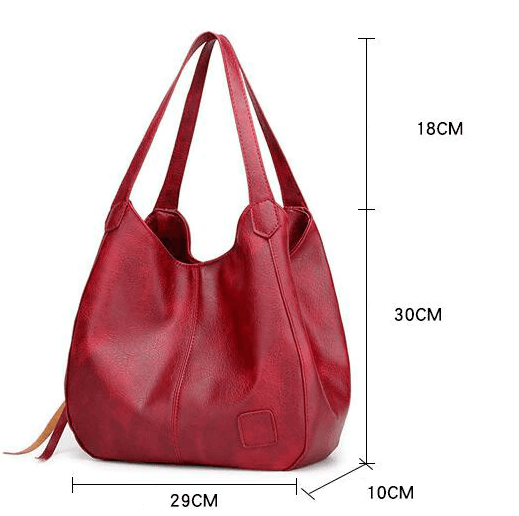 Bolso de viaje mujer, hombro, piel sintética, gran capacidad. Elegante y práctico para llevar tus cosas.