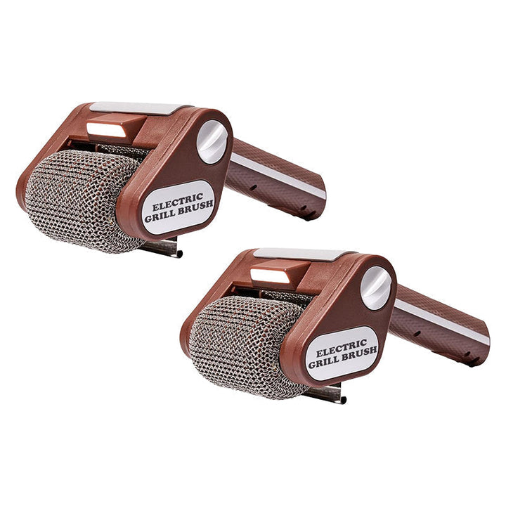 Limpiador para barbacoa, eléctrico y ergonómico. Utensilio de limpieza sin cerdas para tu parrilla.