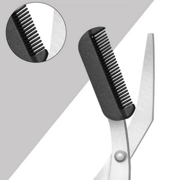 Precisión en el cuidado de cejas con estas tijeras de acero inoxidable, duraderas y efectivas.