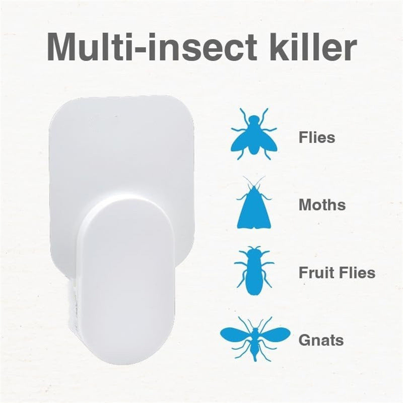 Dispositivo anti mosquitos enchufable, hogar sin insectos con tecnología UV.