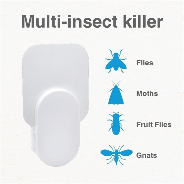 Dispositivo anti mosquitos enchufable, hogar sin insectos con tecnología UV.