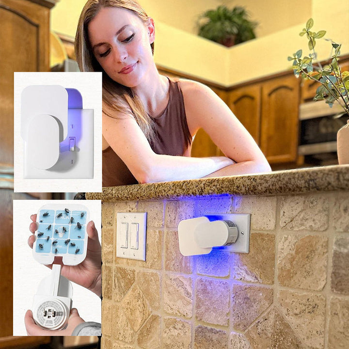 Eliminador eléctrico anti mosquitos, control de plagas con protección familiar.