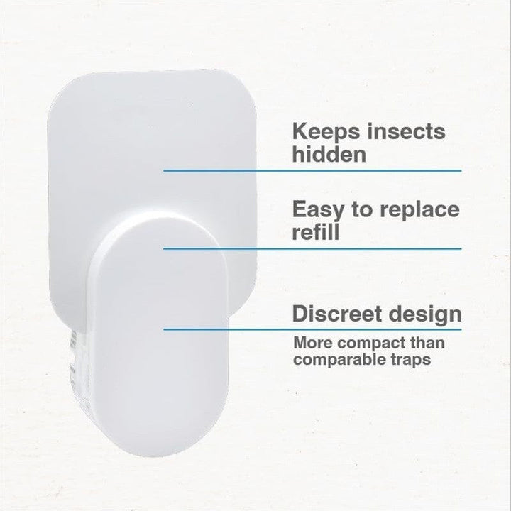 Eliminador de mosquitos eléctrico, protección familiar y control de plagas interior.
