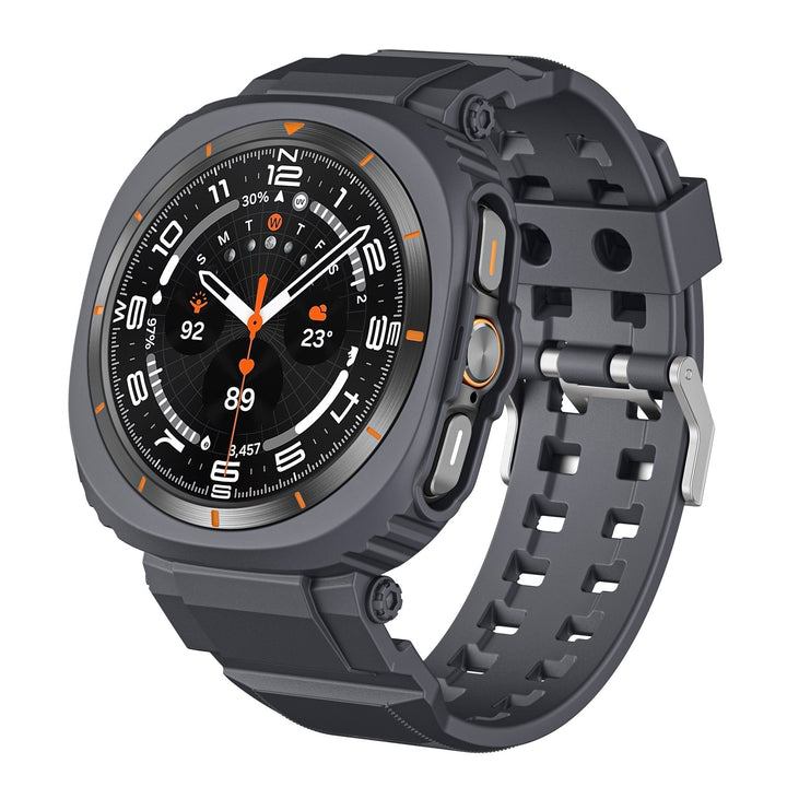 Diseño delgado de correa y funda protectora TPU para reloj inteligente Ultra 47mm. Ligera y robusta.