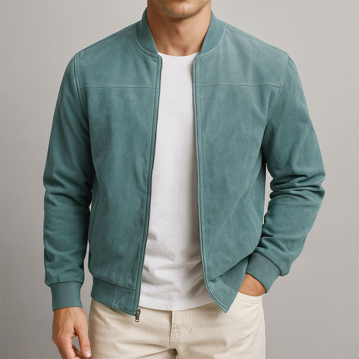 Chaqueta versátil para hombre, estilo urbano clásico. Ropa exterior ideal para primavera y otoño.
