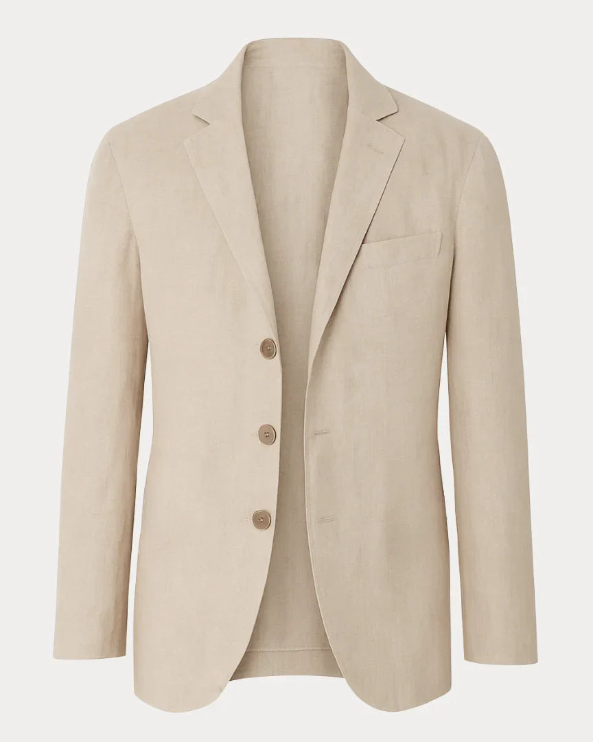 Blazer hombre slim fit elegante para eventos. Americana moderna y ligera con solapa clásica.