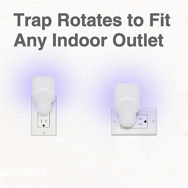Anti mosquitos eléctrico con luz UV, ideal para protección familiar en el hogar.