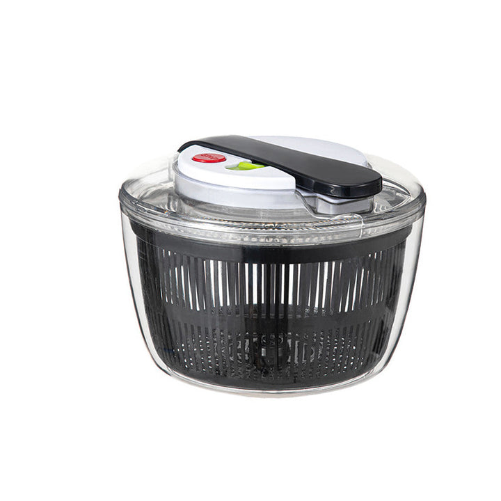 Accesorios de cocina para una preparación de ensaladas saludable; centrifugador fácil de usar y limpiar.