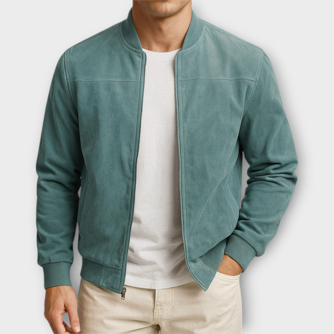 Bomber casual de hombre, perfecta para moda de primavera-otoño. Confort y estilo para tu look diario.