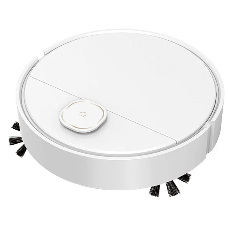 Aspiradora robot inteligente 2 en 1 para barrido y mopa, ideal para limpieza automática del hogar.