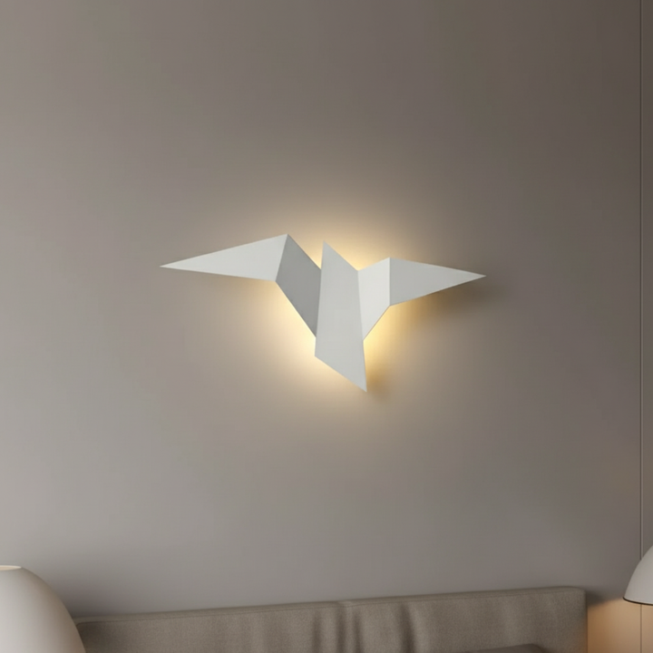 Aplique LED moderno estilo japonés, luz decorativa de pared. Iluminación ambiente cálida o fría para hogar.
