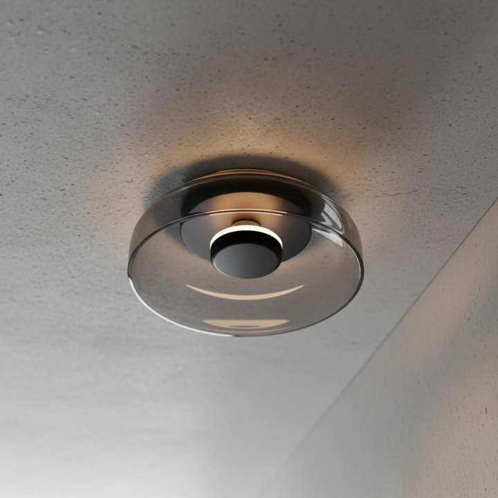 Luz de Pared Halo, aplique escultórico moderno LED para iluminación interior y decoración contemporánea del hogar.