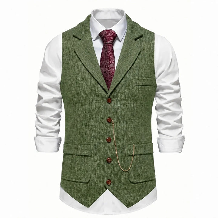 Chaleco casual elegante para hombre, cómodo y adaptable a tu estilo.