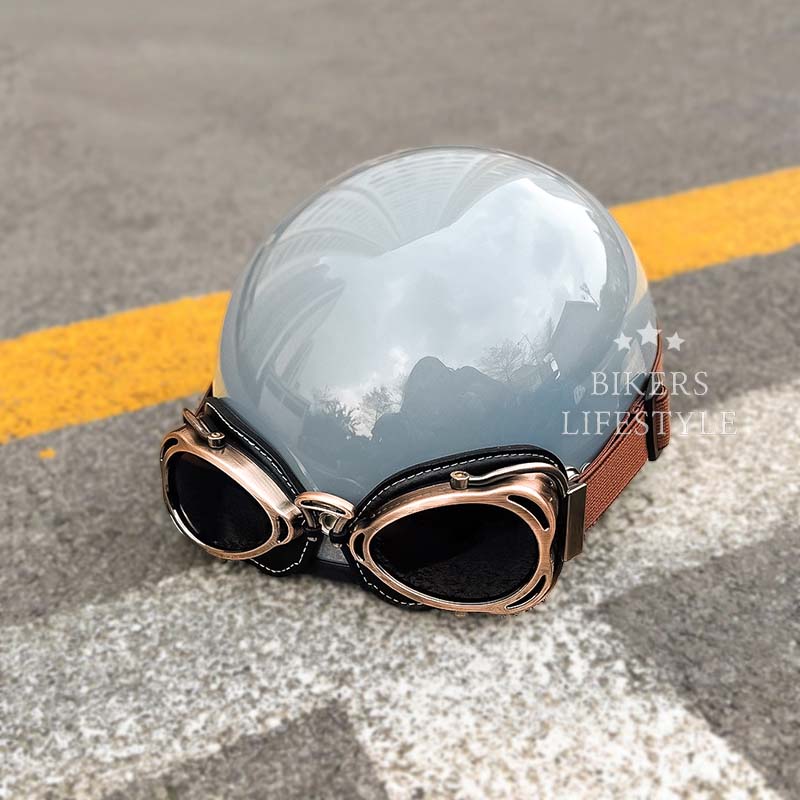Protección para ojos de motorista: gafas plegables, estilo clásico y UV.