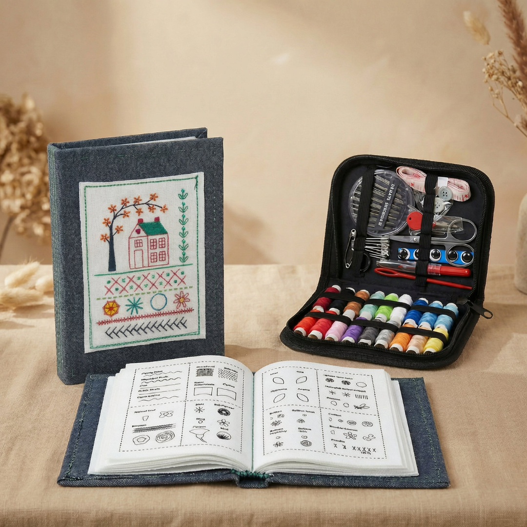 Libro de costura creativa para principiantes, con proyectos DIY de manualidades y arte textil. Inspírate y relájate.