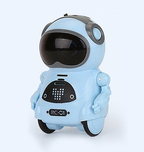 Robot parlante RC de bolsillo con función de repetición. Juguete interactivo divertido para todas las edades.