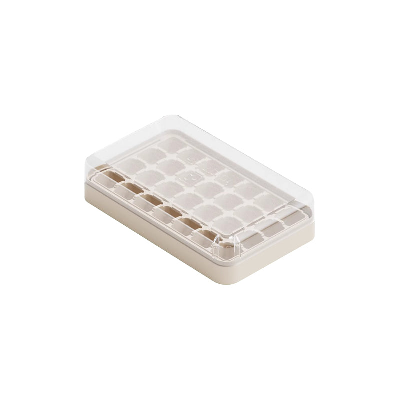 Molde de hielo práctico con rejilla. Crea cubitos fácilmente para disfrutar de frescura en casa.