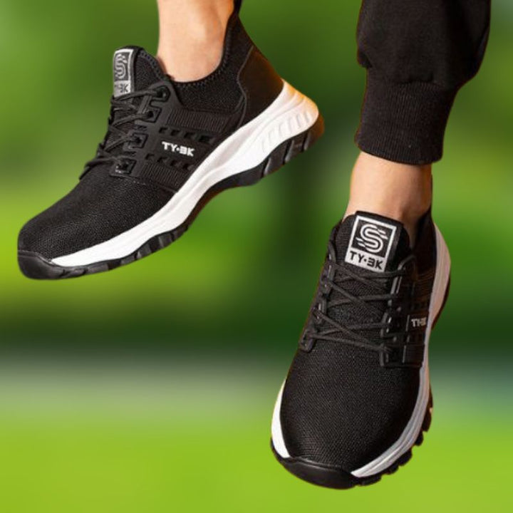 Zapatos seguridad ortopédicos unisex. Máxima comodidad para trabajo, reducen fatiga y protegen tus pies.
