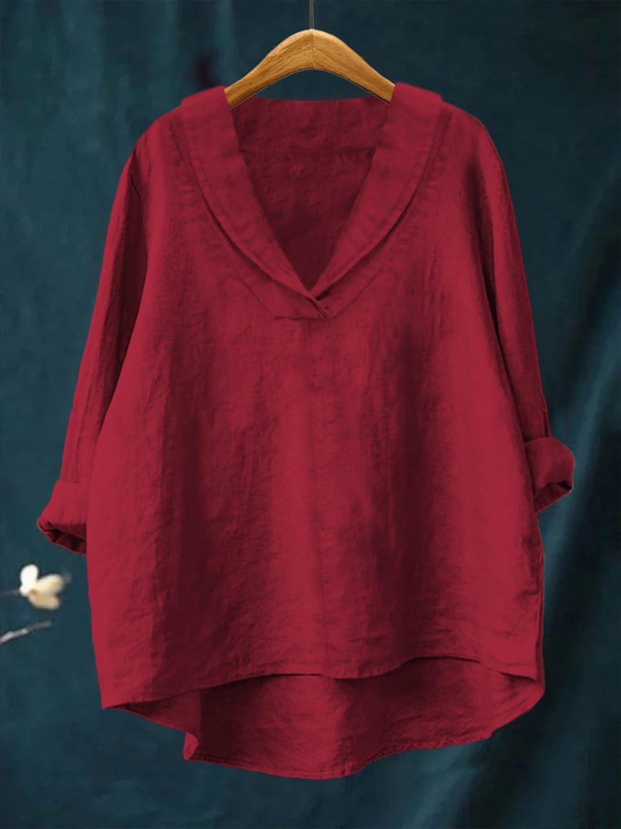 Camisa de mujer estampada, blusa elegante para verano, estilo casual y cómodo, perfecta para cualquier ocasión.