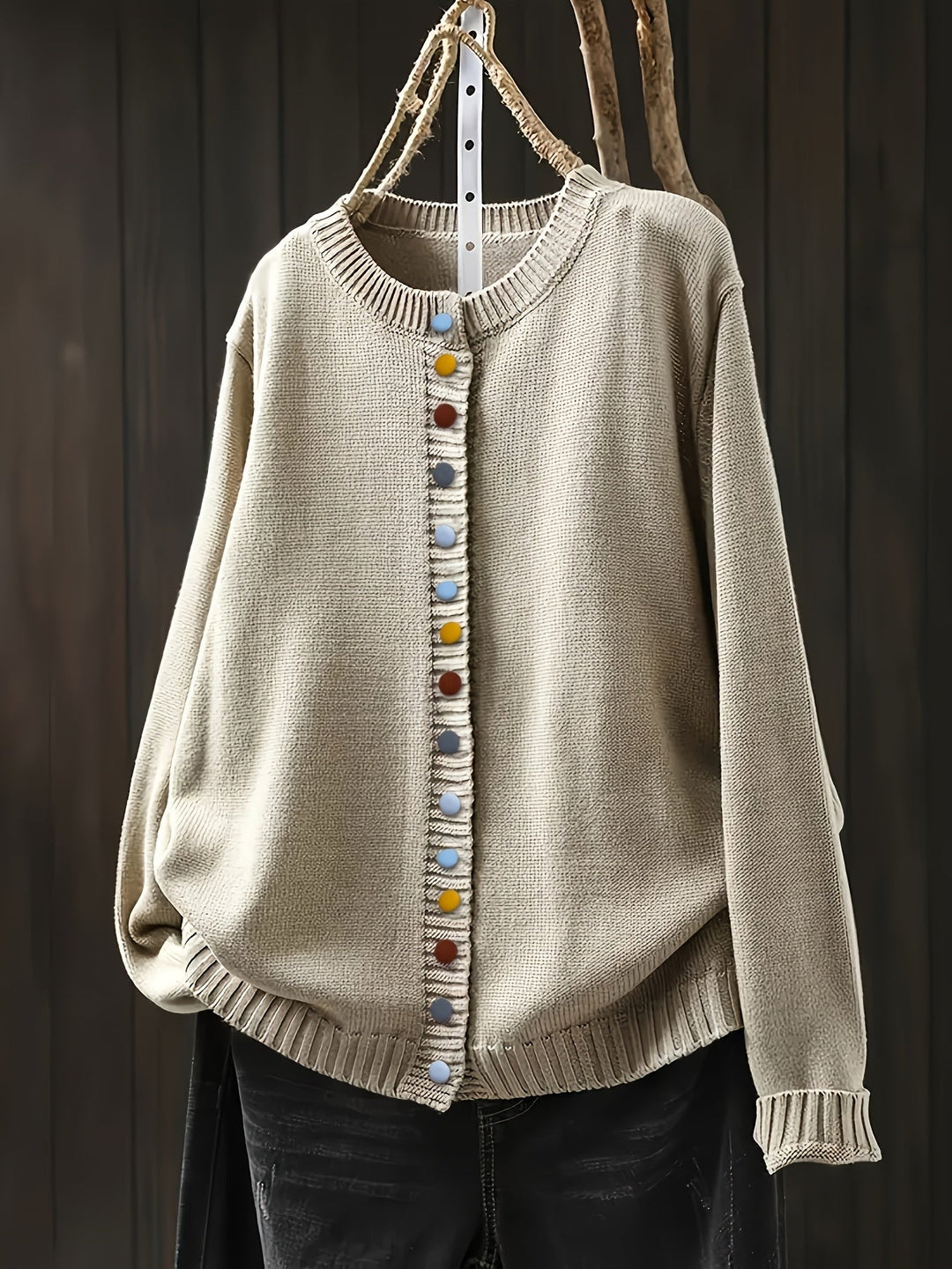 Cárdigan versátil de mujer, chaqueta ligera perfecta para cualquier ocasión. Combina elegancia y comodidad.