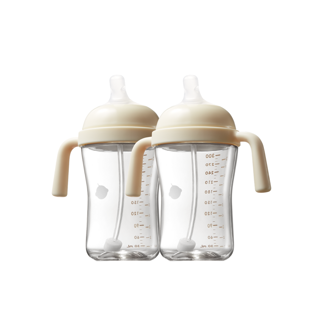 Regalo ideal para bebé: vaso antiderrames ergonómico de 13°, diseñado para su fácil alimentación.
