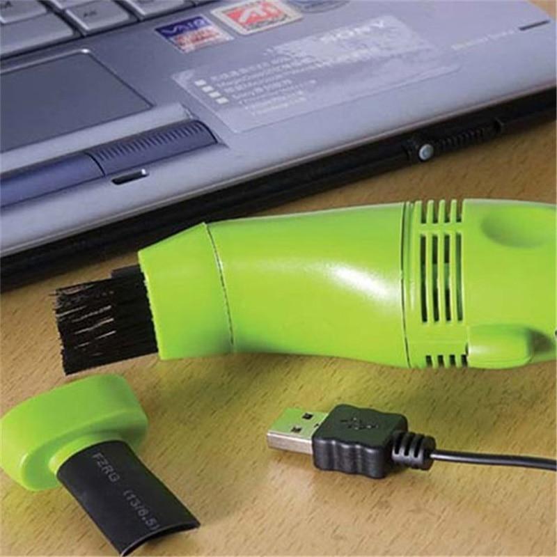 Limpiador portátil USB para eliminar polvo en electrónica, cámaras y rincones difíciles. Accesorio computadora.
