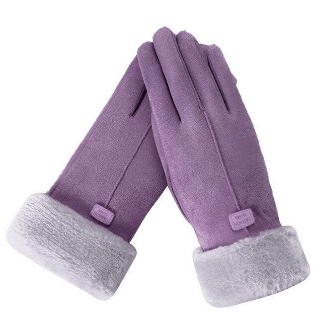 Guantes de invierno femeninos, cálidos y táctiles. Un accesorio esencial y elegante para días fríos.