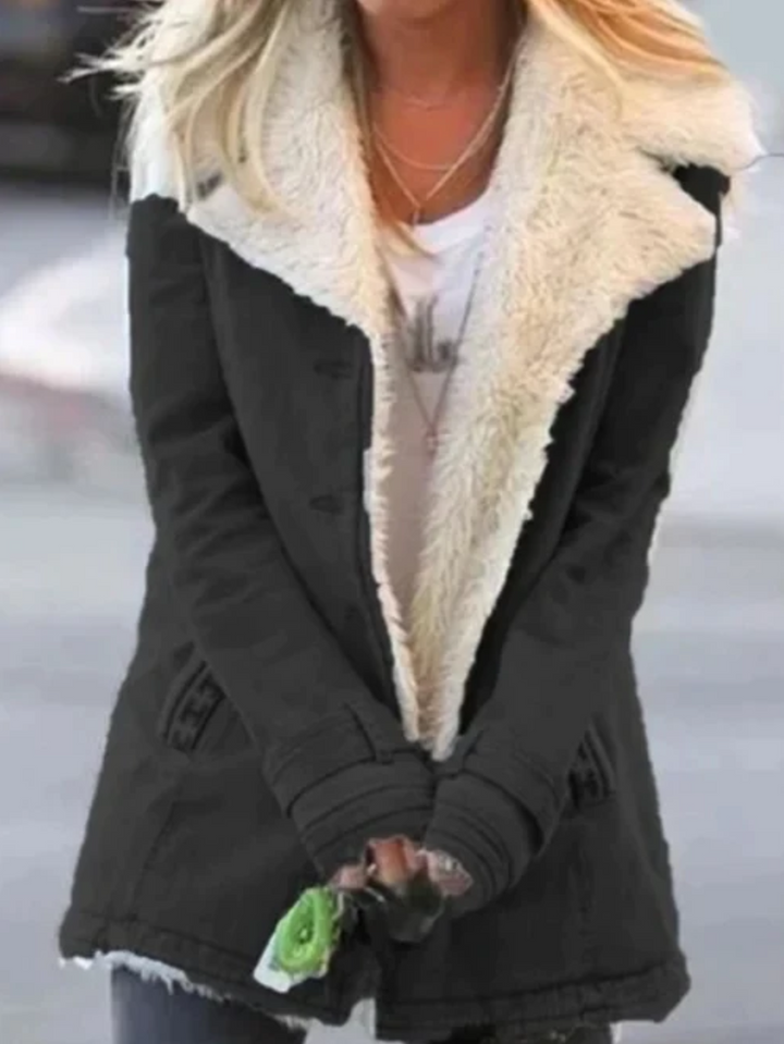 Chaqueta térmica de mujer, ligera y cálida para invierno, ideal contra el frío diario.