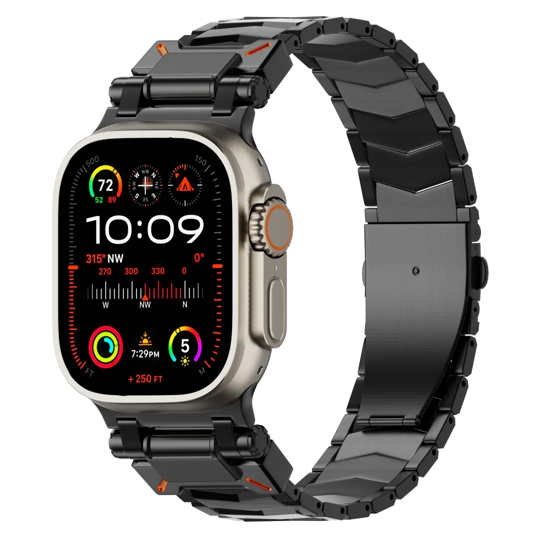 Correa de titanio ultraligera para reloj, diseño unisex y cómoda para llevar todo el día.