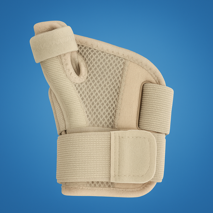 Combate el dolor de la tendinitis De Quervain con este soporte de muñeca unisex para una recuperación activa.